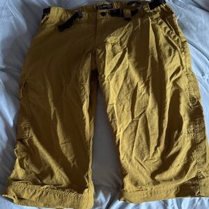 REI Men's Mustard Cargo Shorts